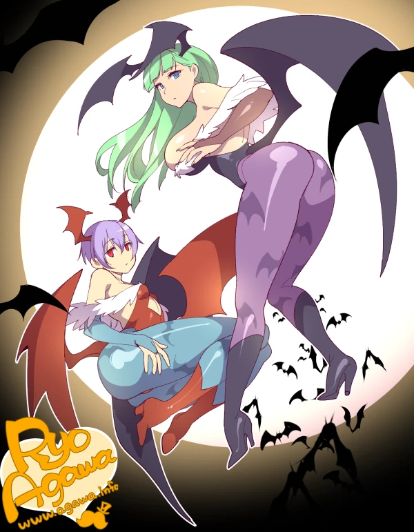 lilith-aenslandmorrigan-aensland