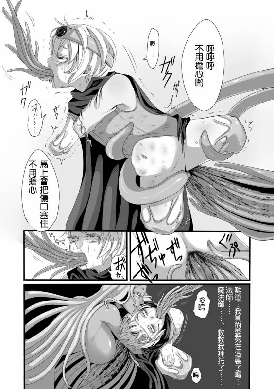 [Iwanakaya (Sansyouo)] Shokushu to Yuusha to Mahoutsukai [Chinese] [沒有漢化]_17