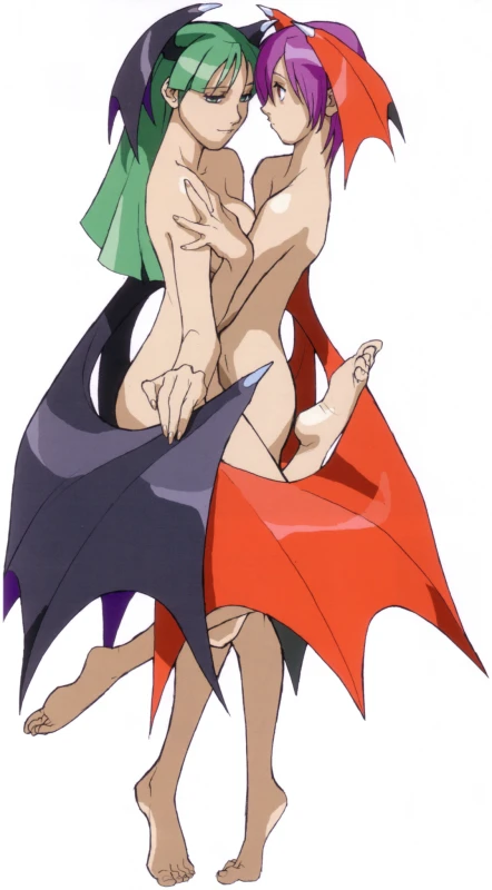 lilith aensland+morrigan aensland