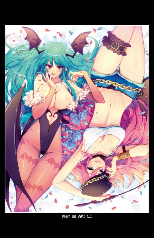 morrigan aensland+poison (final fight)