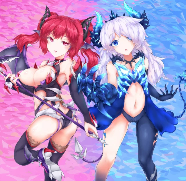 karis (elsword)+luciela r. sourcream+noblesse (elsword)