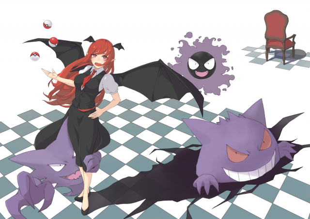 gastly+gengar+haunter+koakuma