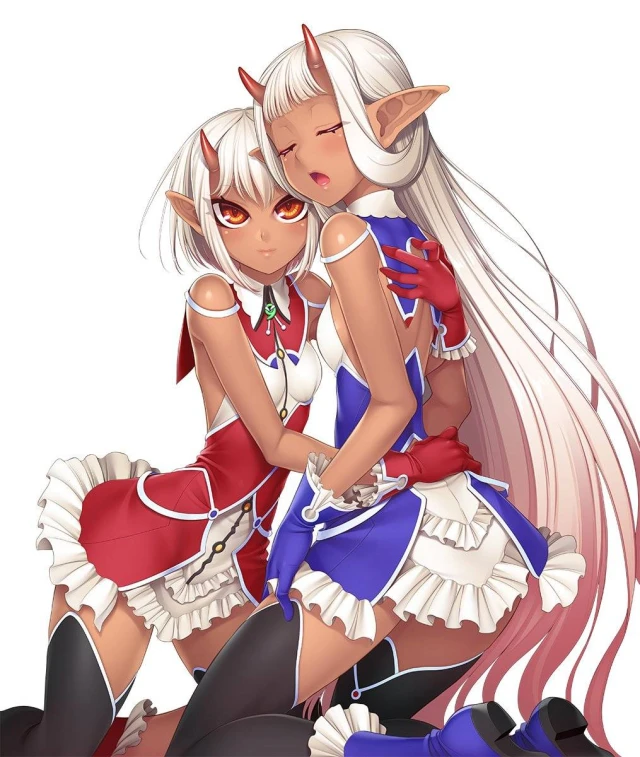 sophie (taimanin asagi)+yuphie (taimanin asagi)